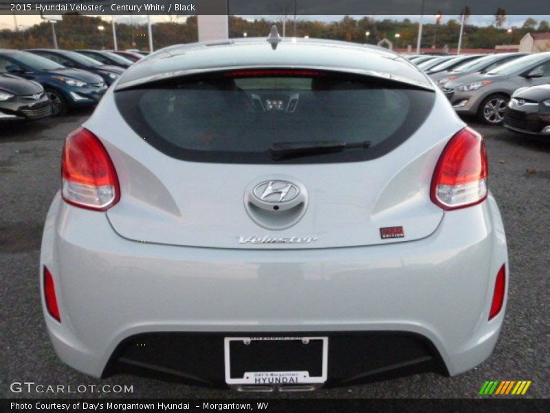 Century White / Black 2015 Hyundai Veloster