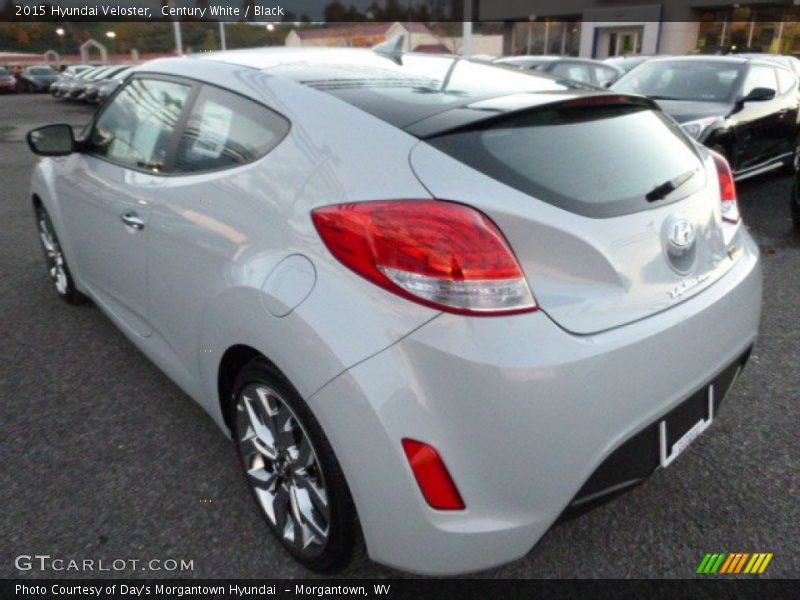 Century White / Black 2015 Hyundai Veloster