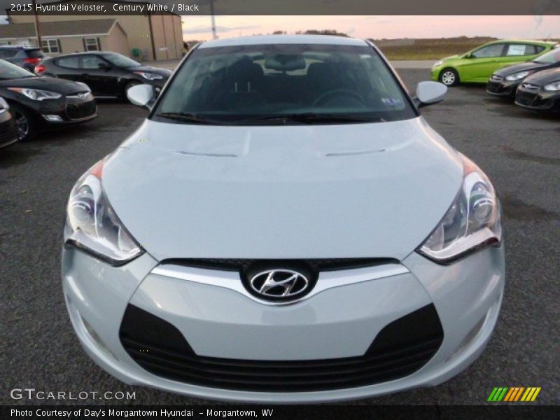 Century White / Black 2015 Hyundai Veloster