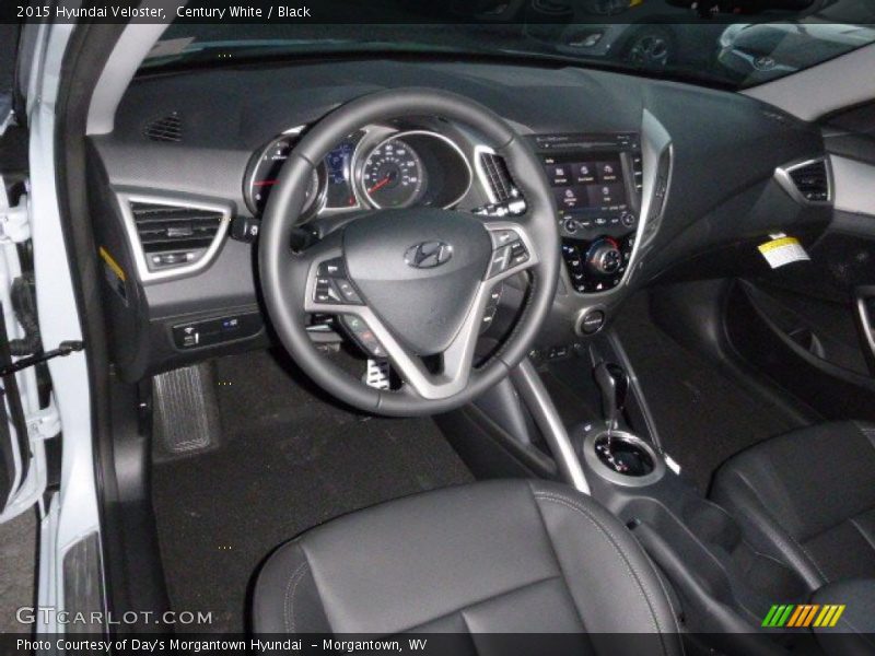 Century White / Black 2015 Hyundai Veloster