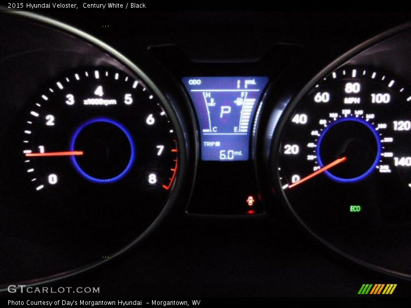 Century White / Black 2015 Hyundai Veloster