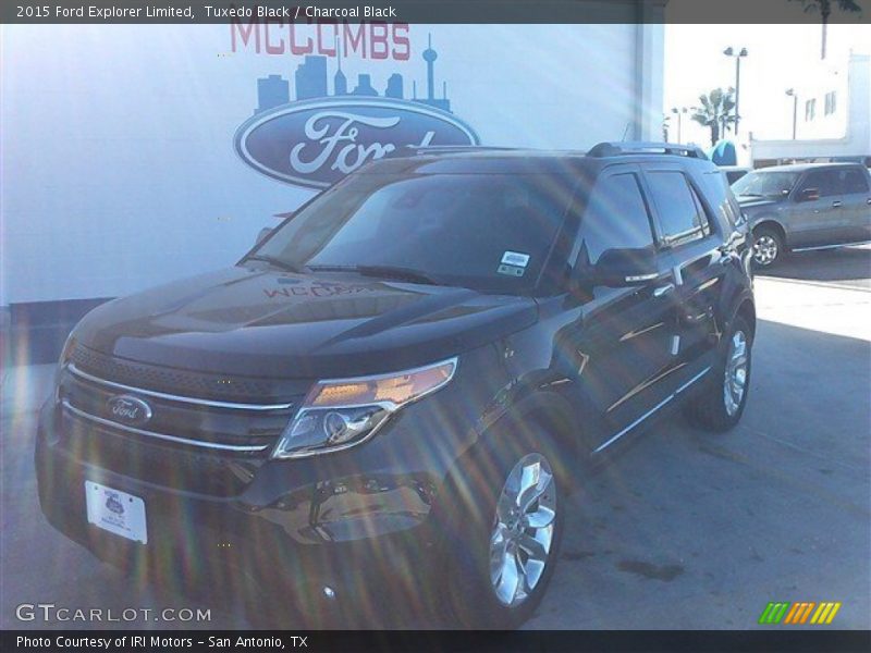 Tuxedo Black / Charcoal Black 2015 Ford Explorer Limited