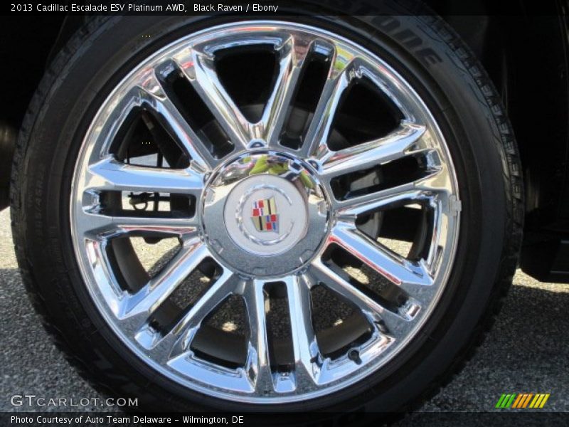 Black Raven / Ebony 2013 Cadillac Escalade ESV Platinum AWD