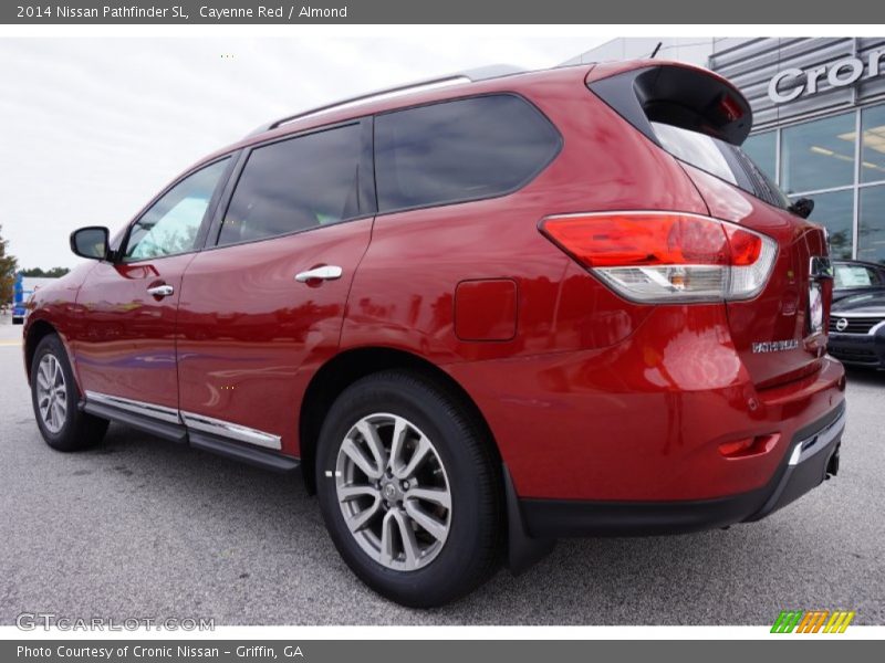 Cayenne Red / Almond 2014 Nissan Pathfinder SL