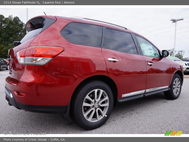 Cayenne Red / Almond 2014 Nissan Pathfinder SL