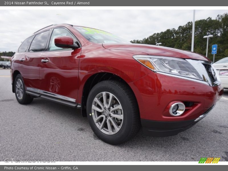 Cayenne Red / Almond 2014 Nissan Pathfinder SL