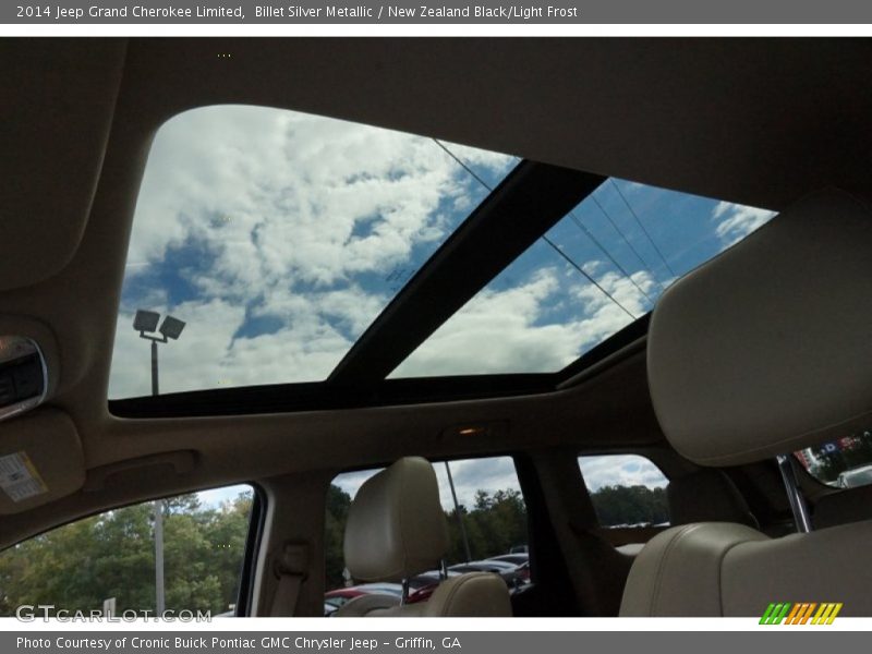 Billet Silver Metallic / New Zealand Black/Light Frost 2014 Jeep Grand Cherokee Limited