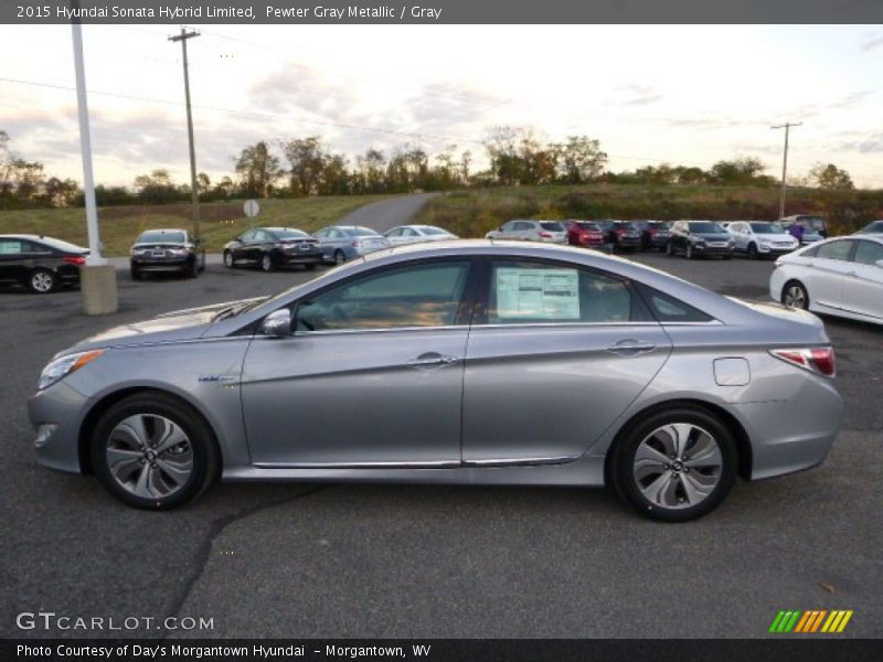  2015 Sonata Hybrid Limited Pewter Gray Metallic