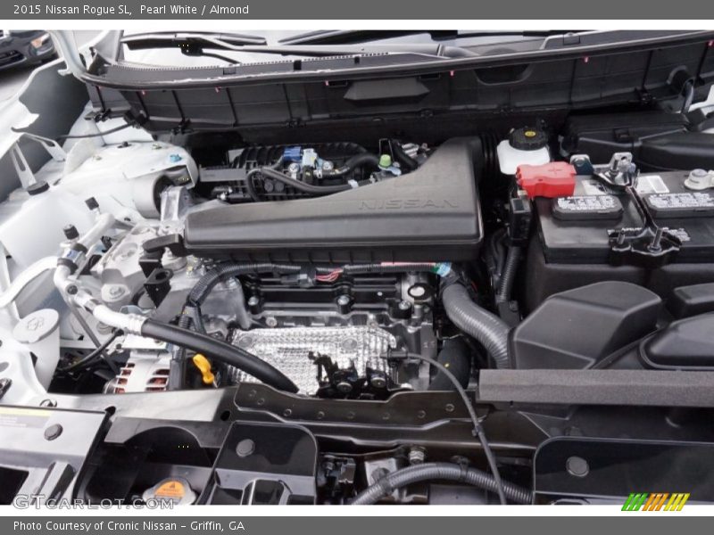 Pearl White / Almond 2015 Nissan Rogue SL