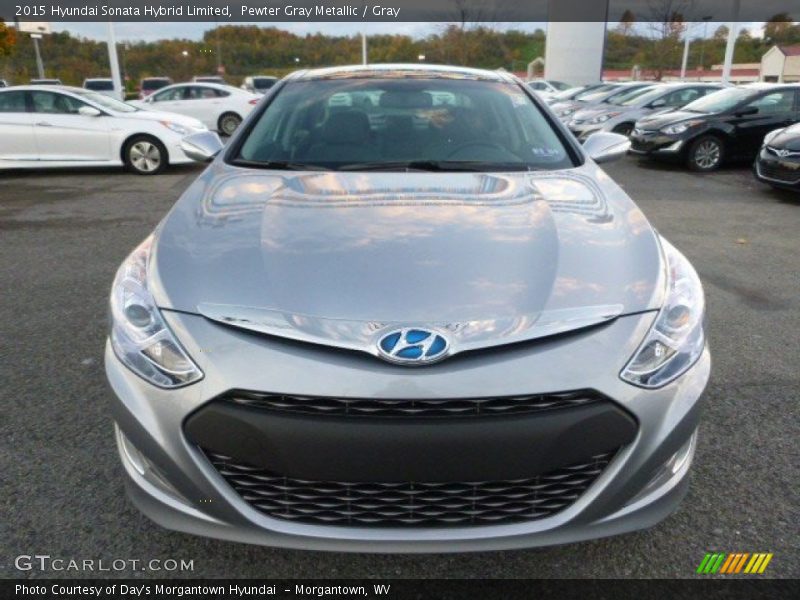  2015 Sonata Hybrid Limited Pewter Gray Metallic