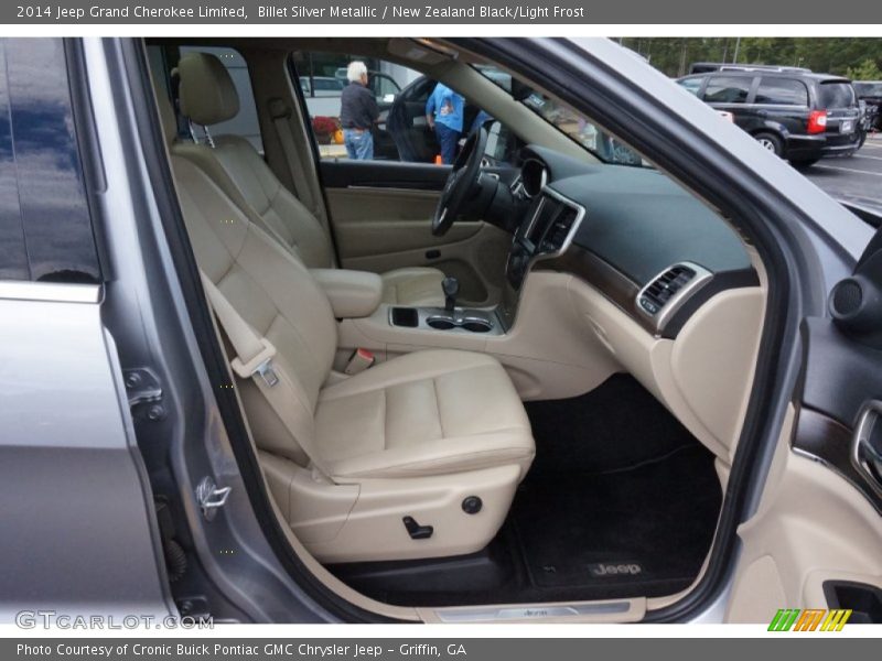 Billet Silver Metallic / New Zealand Black/Light Frost 2014 Jeep Grand Cherokee Limited