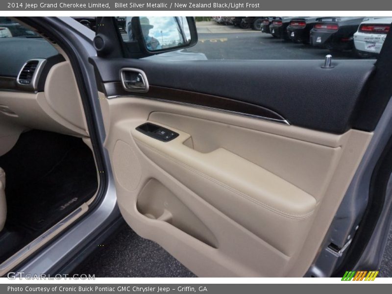 Billet Silver Metallic / New Zealand Black/Light Frost 2014 Jeep Grand Cherokee Limited