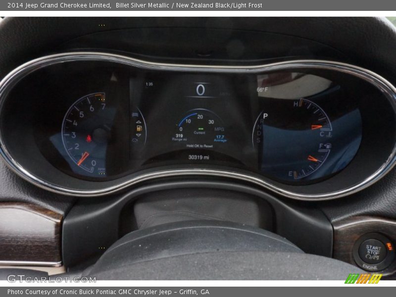 Billet Silver Metallic / New Zealand Black/Light Frost 2014 Jeep Grand Cherokee Limited