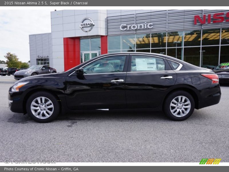 Super Black / Charcoal 2015 Nissan Altima 2.5 S