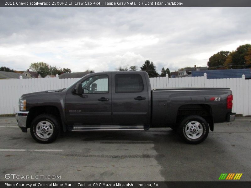 Taupe Grey Metallic / Light Titanium/Ebony 2011 Chevrolet Silverado 2500HD LT Crew Cab 4x4