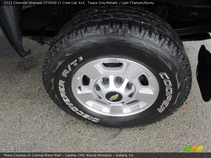 Taupe Grey Metallic / Light Titanium/Ebony 2011 Chevrolet Silverado 2500HD LT Crew Cab 4x4