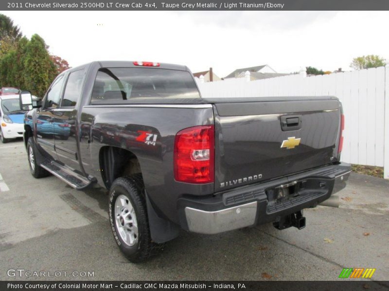 Taupe Grey Metallic / Light Titanium/Ebony 2011 Chevrolet Silverado 2500HD LT Crew Cab 4x4
