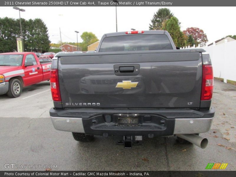 Taupe Grey Metallic / Light Titanium/Ebony 2011 Chevrolet Silverado 2500HD LT Crew Cab 4x4
