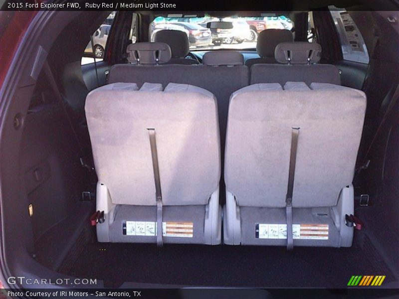 Ruby Red / Medium Light Stone 2015 Ford Explorer FWD