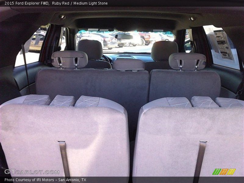 Ruby Red / Medium Light Stone 2015 Ford Explorer FWD