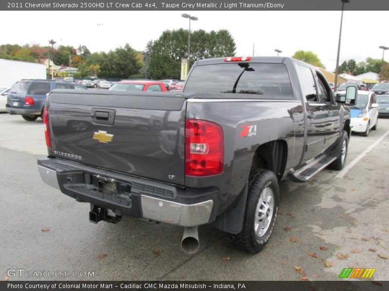 Taupe Grey Metallic / Light Titanium/Ebony 2011 Chevrolet Silverado 2500HD LT Crew Cab 4x4