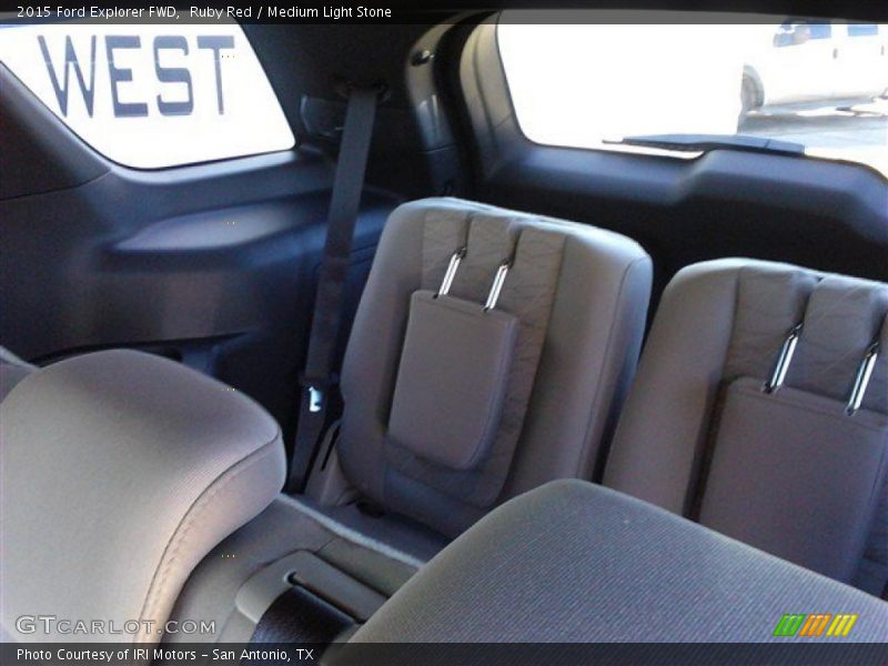Ruby Red / Medium Light Stone 2015 Ford Explorer FWD