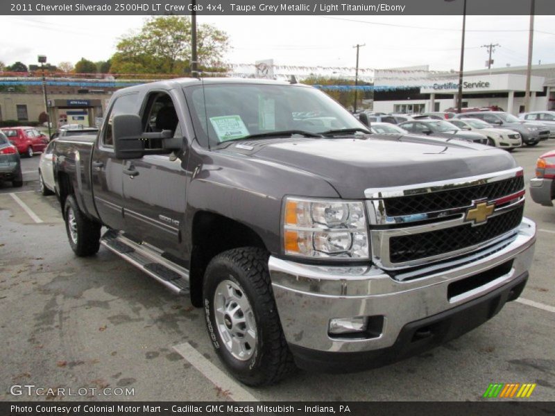 Front 3/4 View of 2011 Silverado 2500HD LT Crew Cab 4x4