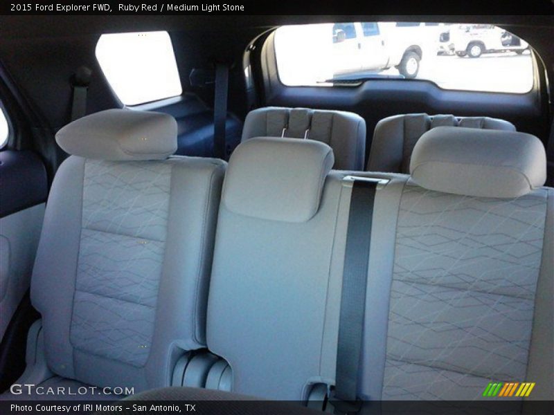 Ruby Red / Medium Light Stone 2015 Ford Explorer FWD