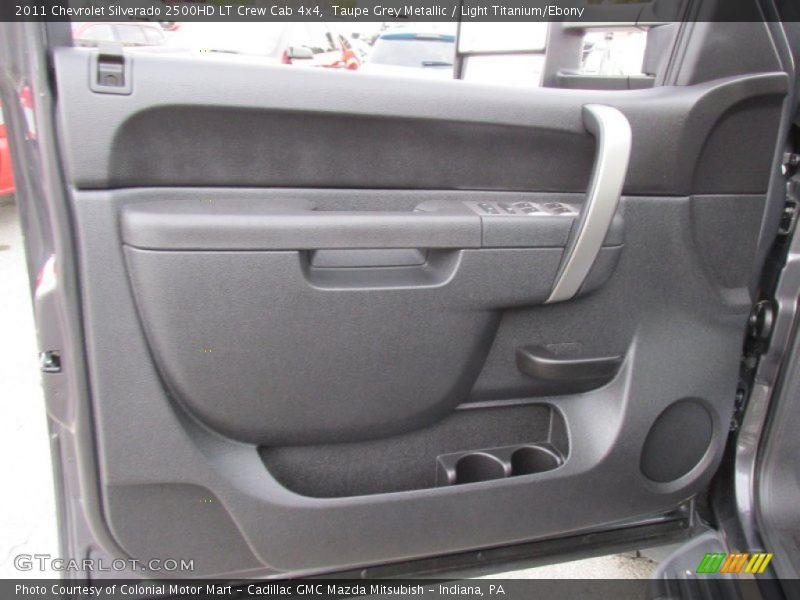 Taupe Grey Metallic / Light Titanium/Ebony 2011 Chevrolet Silverado 2500HD LT Crew Cab 4x4