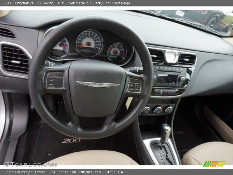 Dashboard of 2013 200 LX Sedan