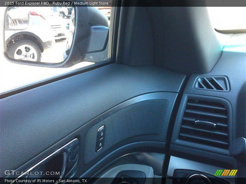 Ruby Red / Medium Light Stone 2015 Ford Explorer FWD