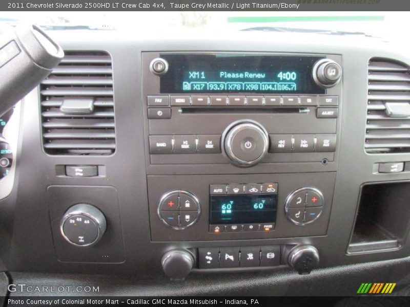 Taupe Grey Metallic / Light Titanium/Ebony 2011 Chevrolet Silverado 2500HD LT Crew Cab 4x4