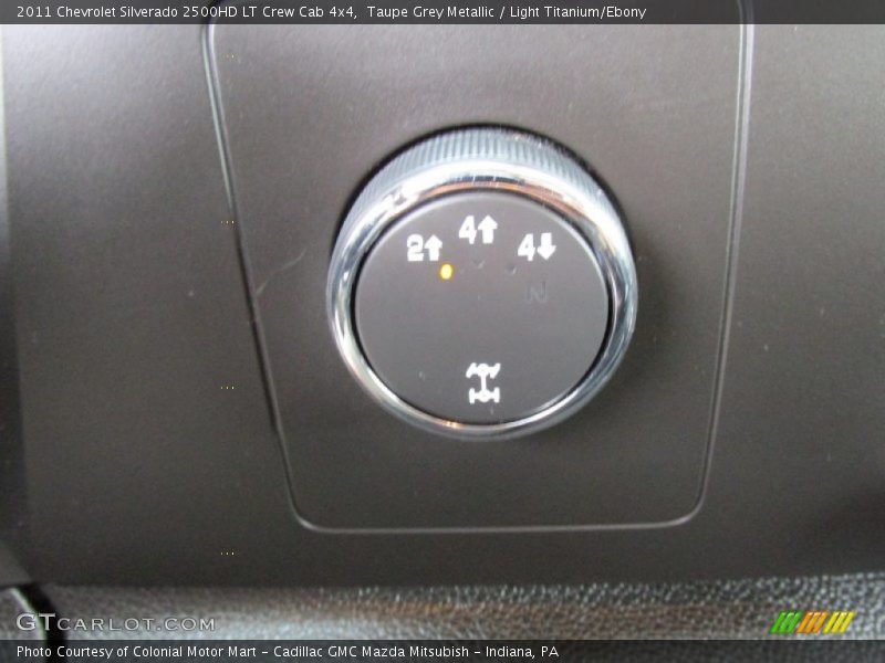 Taupe Grey Metallic / Light Titanium/Ebony 2011 Chevrolet Silverado 2500HD LT Crew Cab 4x4