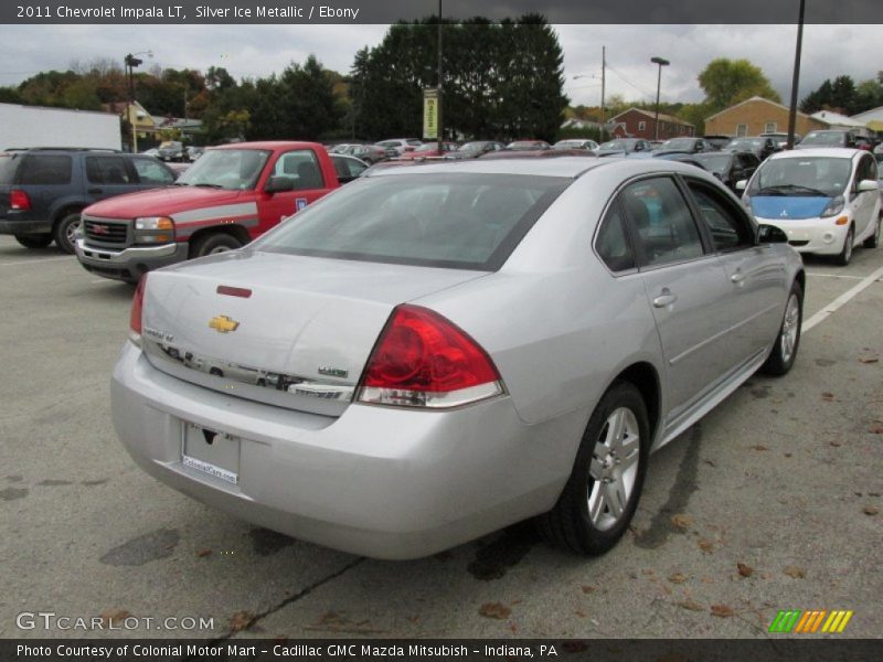 Silver Ice Metallic / Ebony 2011 Chevrolet Impala LT