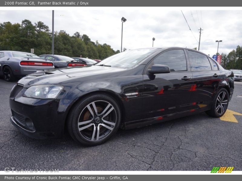 Panther Black Metallic / Onyx 2008 Pontiac G8