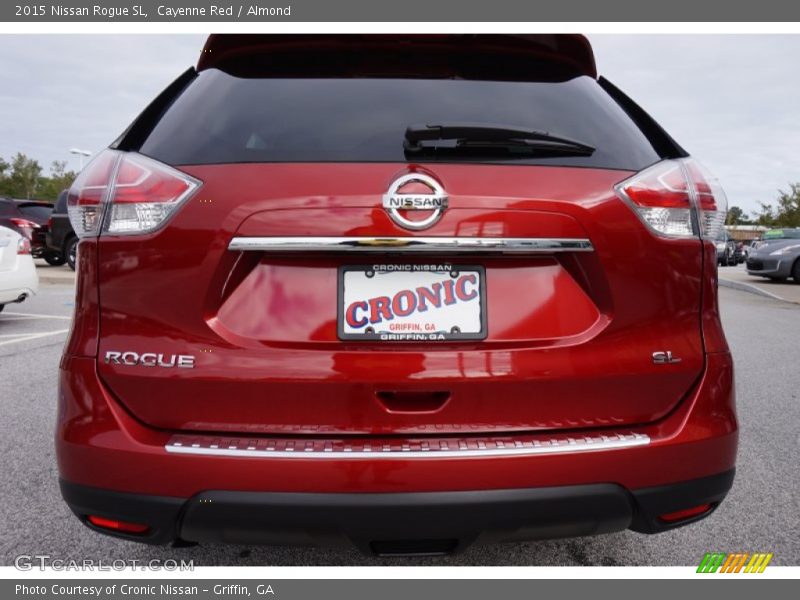 Cayenne Red / Almond 2015 Nissan Rogue SL