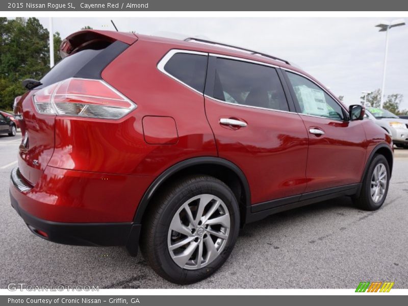 Cayenne Red / Almond 2015 Nissan Rogue SL