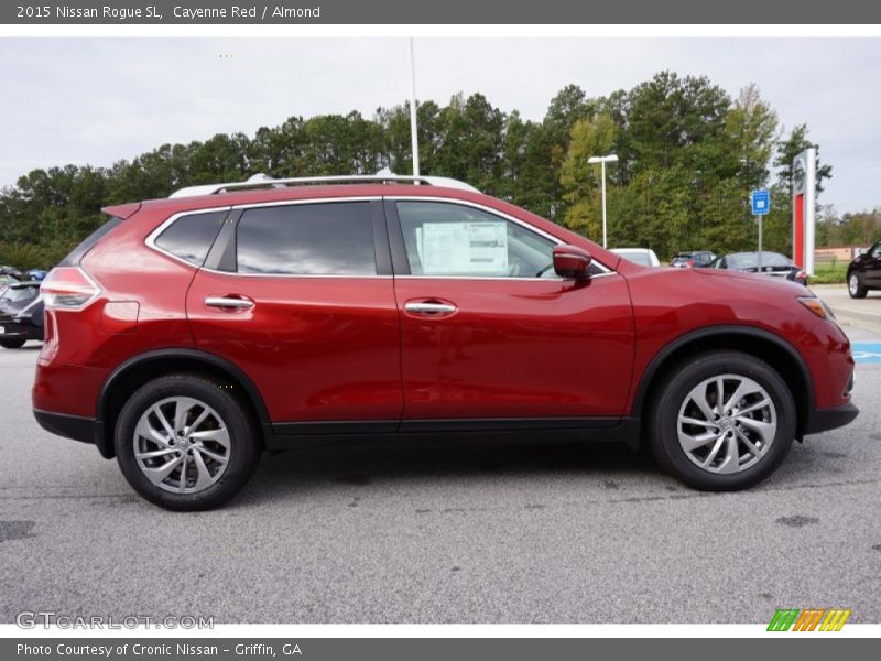  2015 Rogue SL Cayenne Red