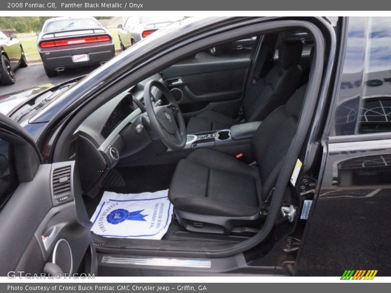 Panther Black Metallic / Onyx 2008 Pontiac G8