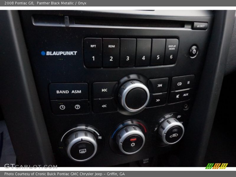 Panther Black Metallic / Onyx 2008 Pontiac G8