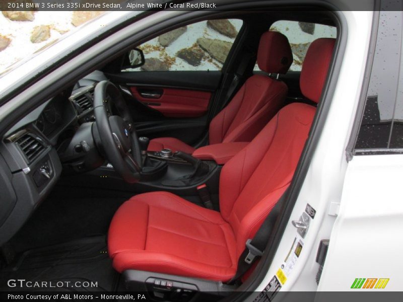 Front Seat of 2014 3 Series 335i xDrive Sedan