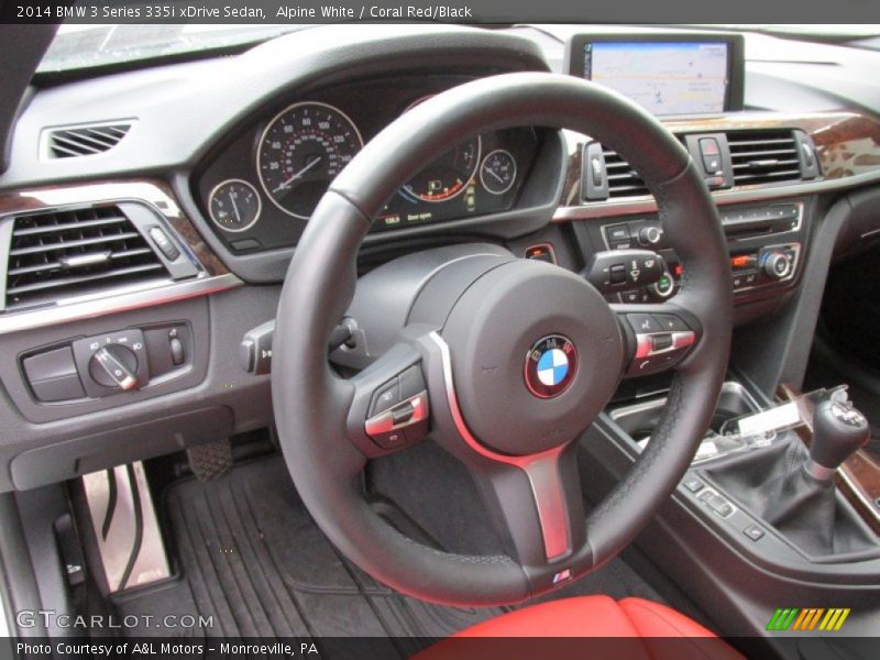  2014 3 Series 335i xDrive Sedan Steering Wheel