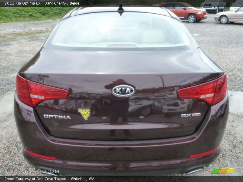 Dark Cherry / Beige 2011 Kia Optima EX