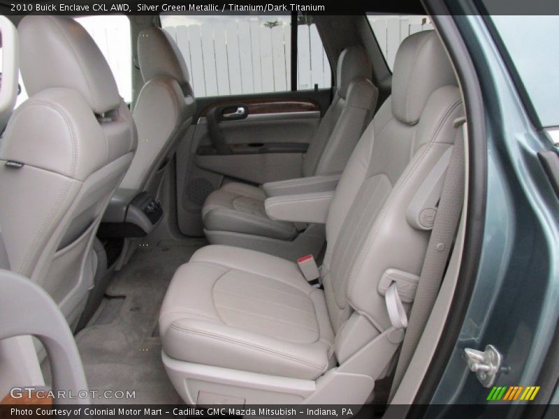 Rear Seat of 2010 Enclave CXL AWD