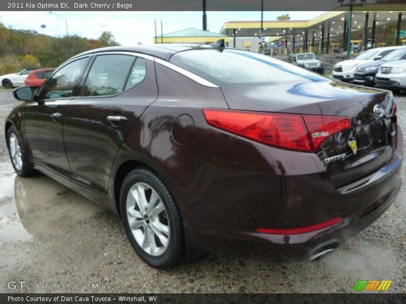 Dark Cherry / Beige 2011 Kia Optima EX