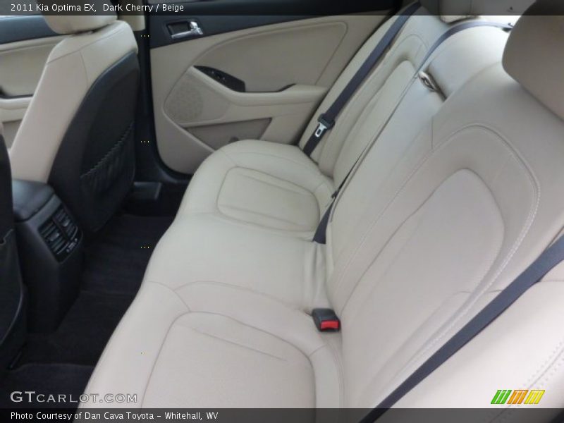 Dark Cherry / Beige 2011 Kia Optima EX