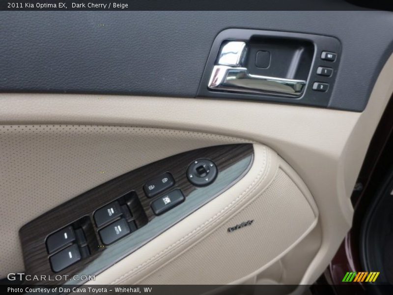 Dark Cherry / Beige 2011 Kia Optima EX
