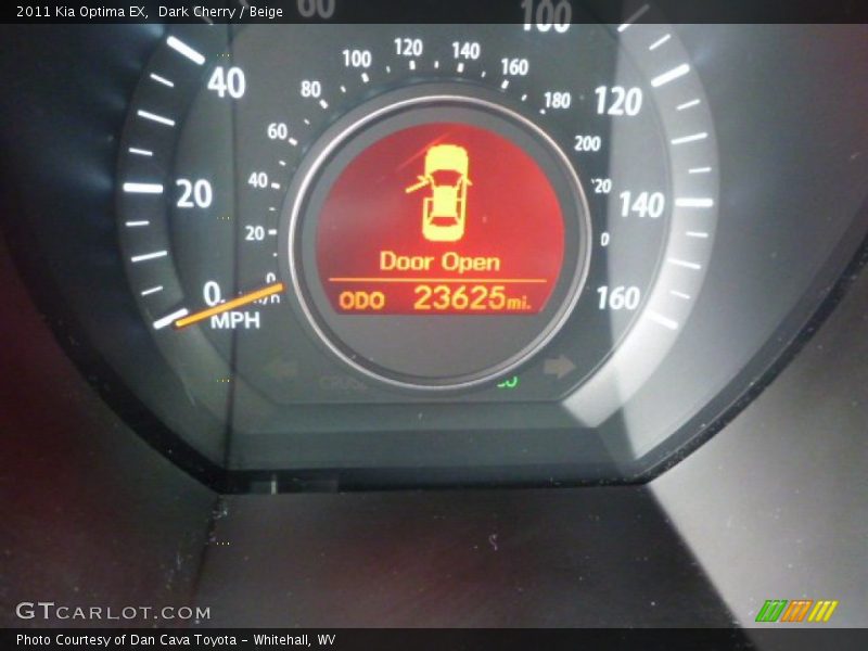 Dark Cherry / Beige 2011 Kia Optima EX