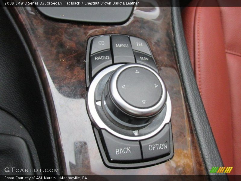 Jet Black / Chestnut Brown Dakota Leather 2009 BMW 3 Series 335xi Sedan