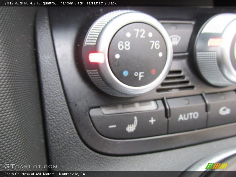 Phantom Black Pearl Effect / Black 2012 Audi R8 4.2 FSI quattro